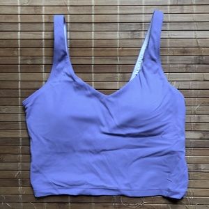 Purple Athletic Tank Top